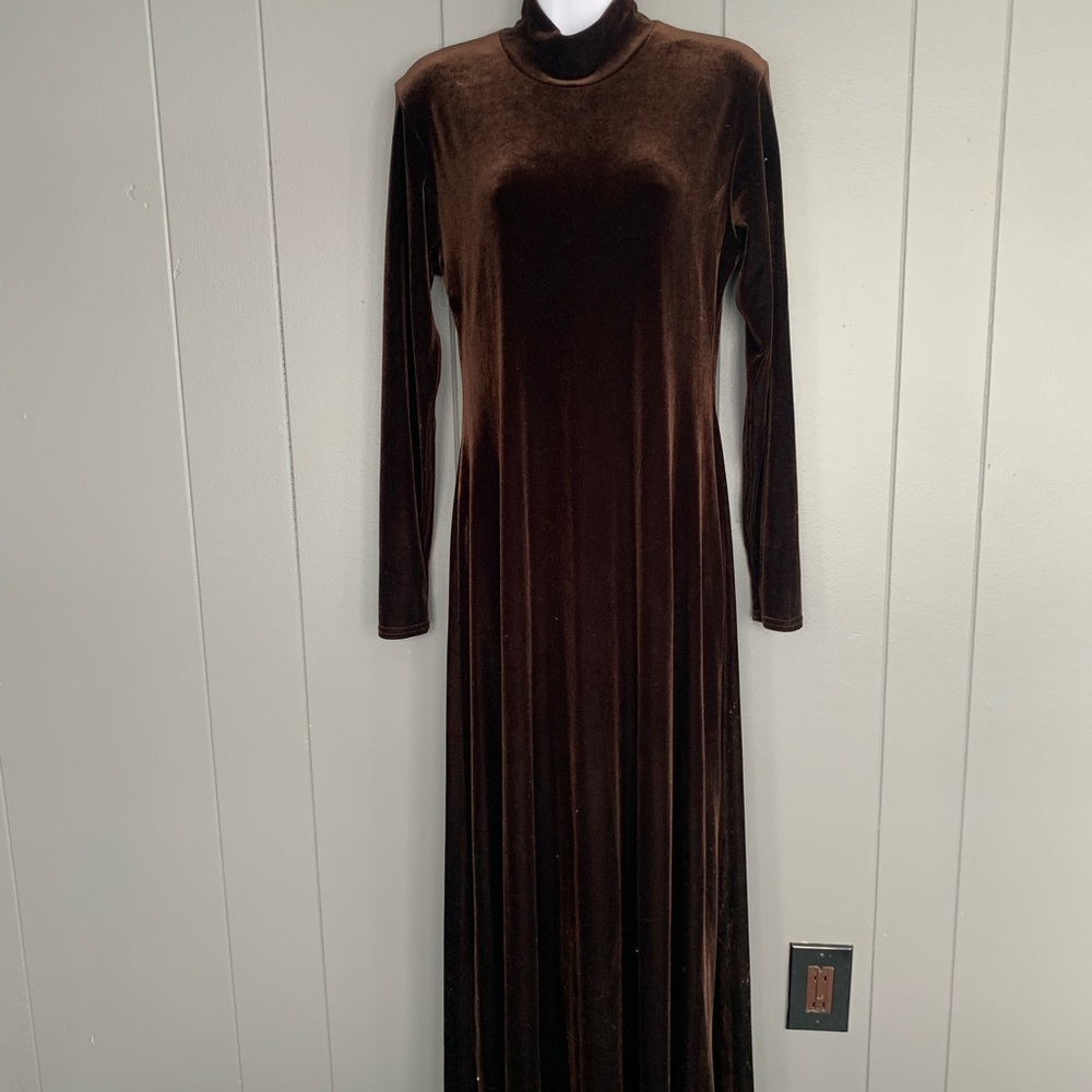 Long Brown Dance Dress!